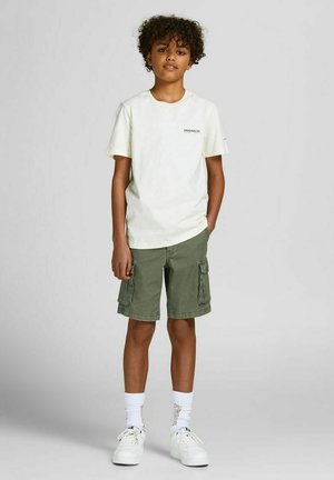 JUNGS - Shorts - dusty olive