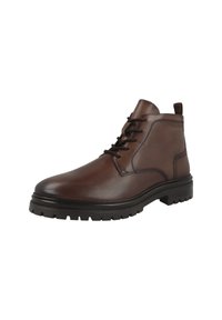 s.Oliver Botines con cordones - brown