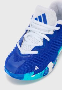adidas Performance INITIATION UNISEX - Chaussures de basket - lucid blue/ftwr white/lucid cyan
