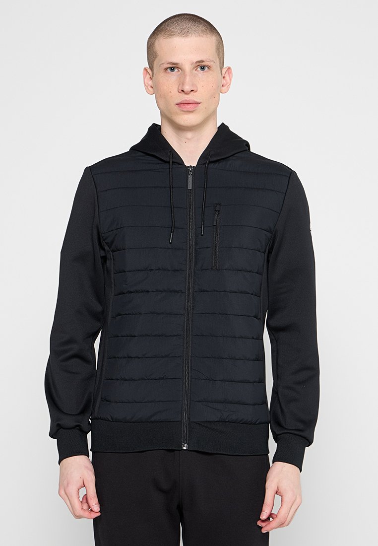 Sergio Tacchini Sweater met rits zwart Sergio Tacchini Sweater met rits zwart