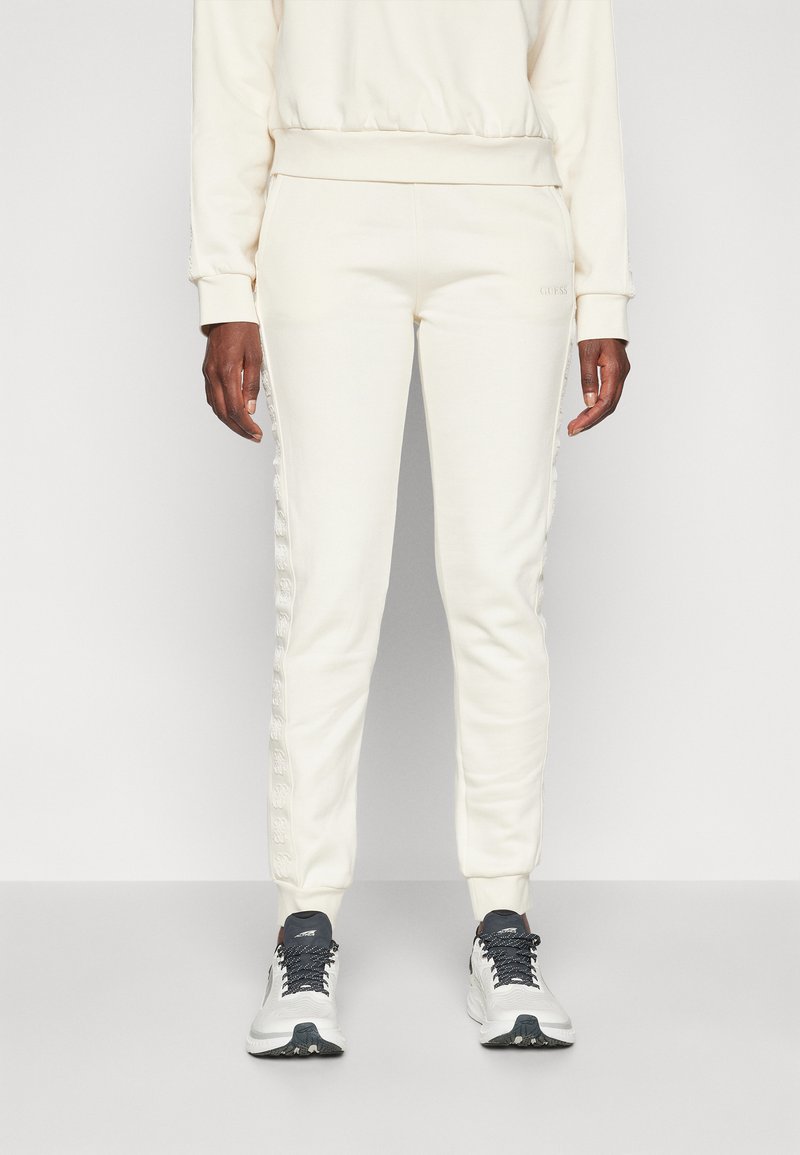 Guess STACIE JOGGER - Træningsbukser - dove white