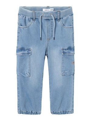 NMMBEN BAGGY - Blugi loose fit - medium blue denim