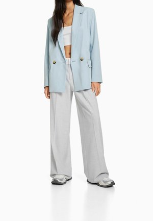 Bershka, Manteau court - light blue