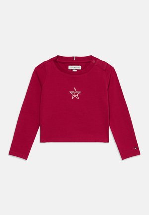 Tommy Hilfiger, STUD STAR TEE - Langarmshirt - blissful berry