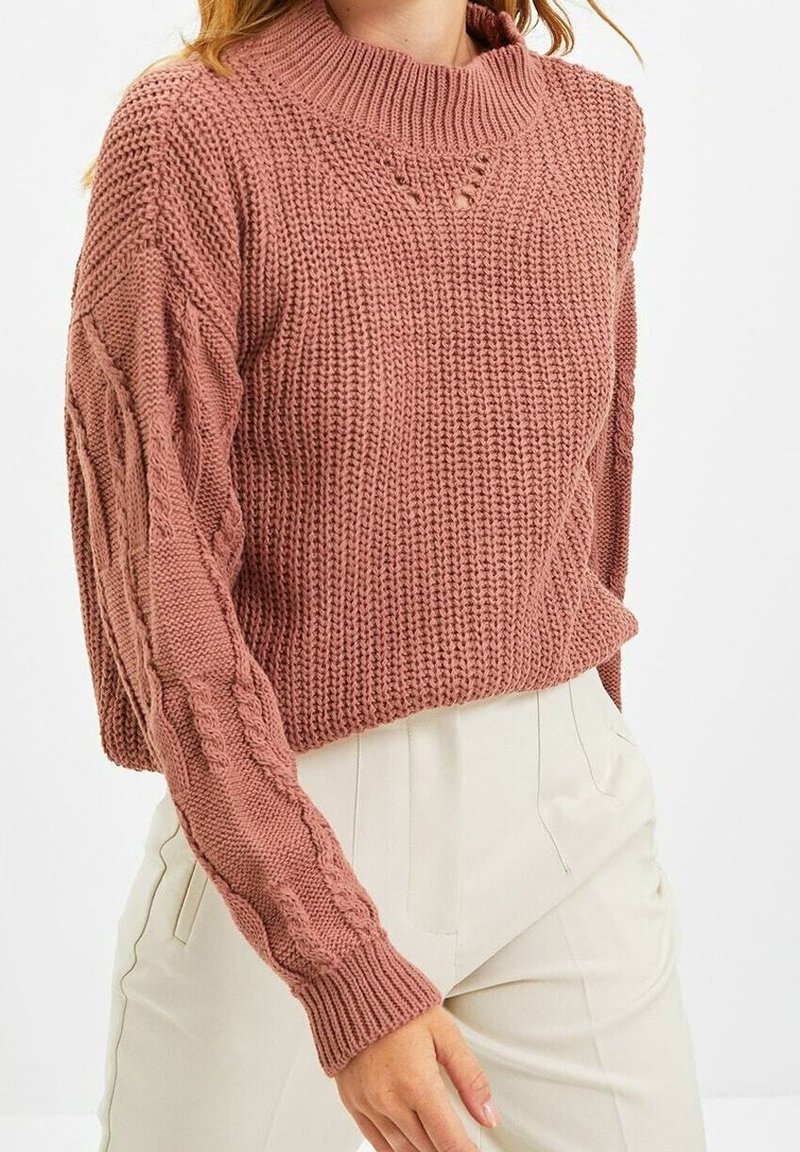 Trendyol Strickpullover - pink