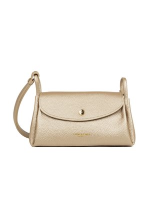 ACCORDÉON DOUBLE - Handbag - champagne  in  nude