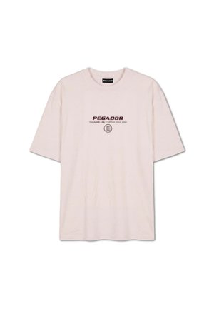 Pegador, PEGADOR OVERSIZED T-SHIRT UBEDA - T-shirt print - rose