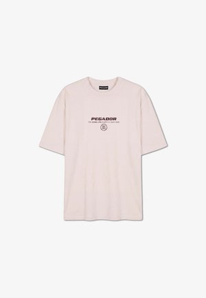 Pegador, PEGADOR OVERSIZED T-SHIRT UBEDA - T-shirt print - rose