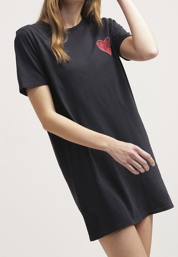 Vans Jersey dress - black - (Pre-owned) - Zalando.ie