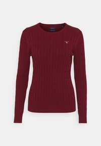 GANT Trui - bordeaux