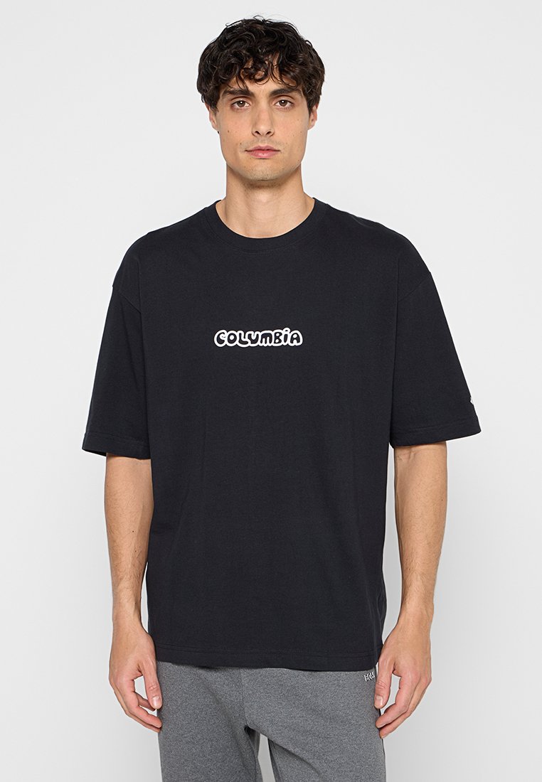 Columbia T-shirt print zwart