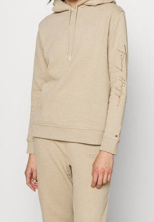 Sweat à capuche - beige