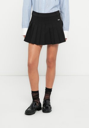 REMISEA - Jupe plissée - black
