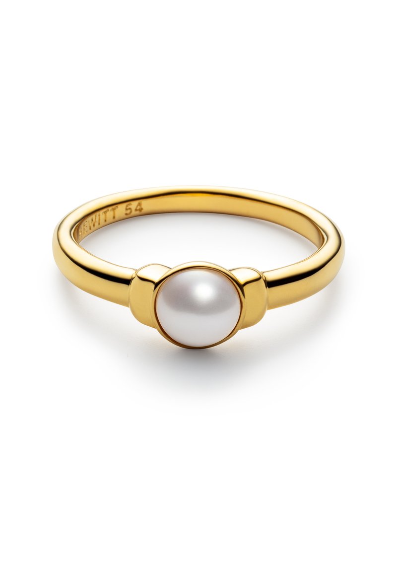 PAUL HEWITT OCEAN PEARL Bague goldcoloured/doré ZALANDO.FR