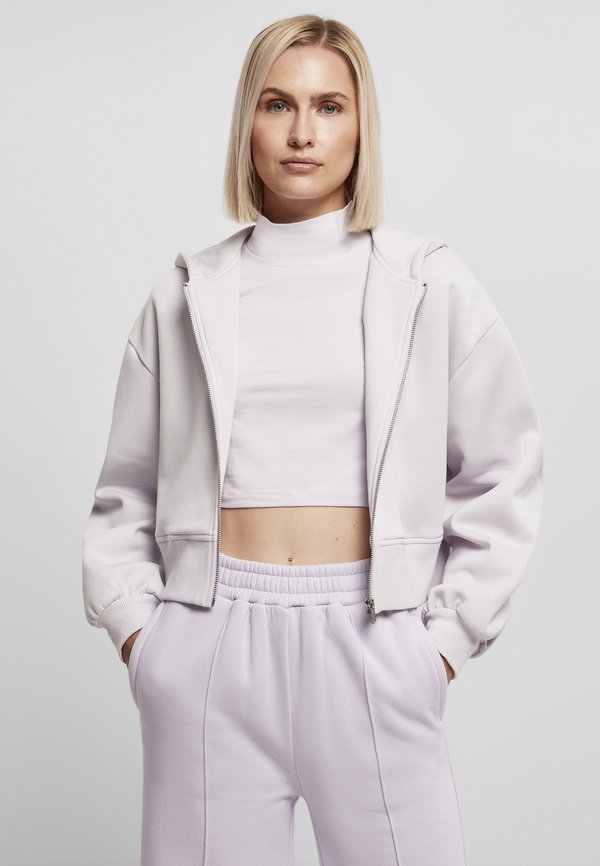 SHORT - Sweatjacke - softlilac
