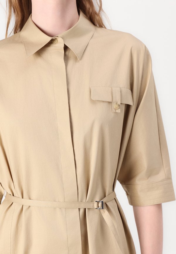 DIRISIA - Shirt dress - medium beige3