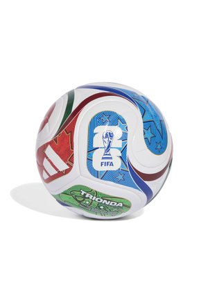 WORLD CUP 26 TRIONDA LEAGUE JUNIOR 350 - Balón de fútbol - white team royal blue solar blue power red