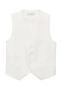 BONNIE - Waistcoat - blanc