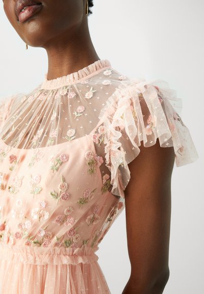 Needle & Thread ROCOCO BODICE ANKLE GOWN - Společenské šaty - faded coral