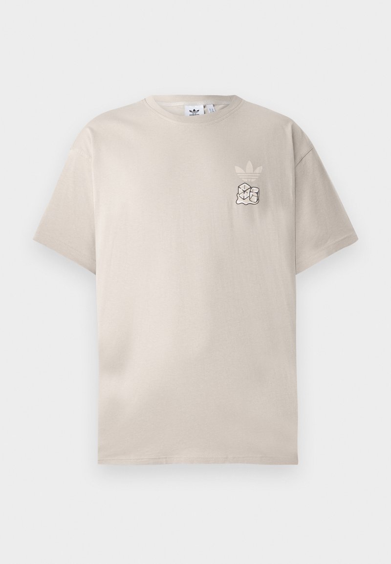 Adidas Originals ICED LATTE TEE UNISEX Camiseta Estampada Beige adidas-originals-iced-latte-tee-unisex-camiseta-estampada-beige
