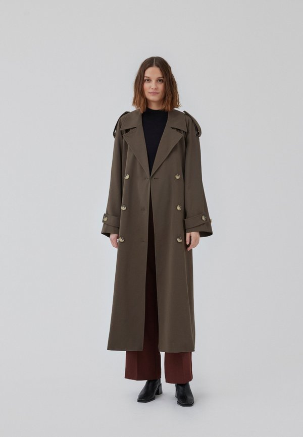 EVIE JACKET - Trenchcoat - espresso4