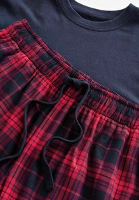 Next MOTIONFLEX COSY SET STANDARD - Nattøj sæt - navy red check