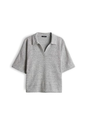 OPUS, RELAXED POLO STYLE - Polo shirt - coal blue
