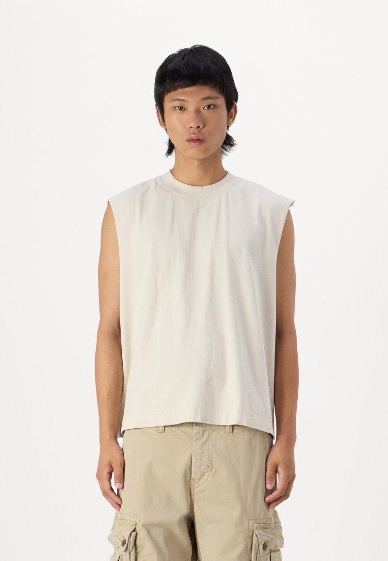 Abercrombie & Fitch PREMIUM TANK - Top - moonbeam