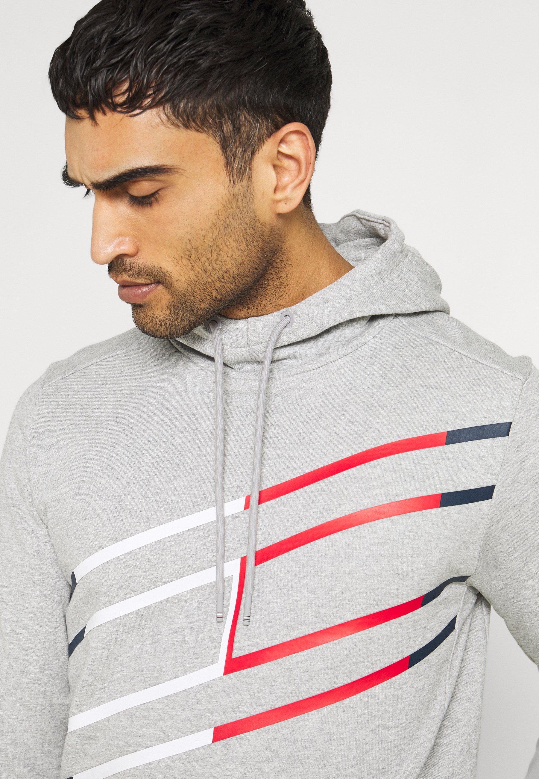 Tommy Hilfiger GRAPHIC HOODY - Jersey con capucha - grey/gris - Zalando.es