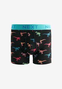 Next 4 PACK - Trunks - black neon dinosaur print