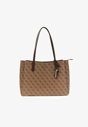 Guess, NOELLE II TECH TOTE - Cabas - latte logo brown