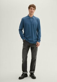 TOM TAILOR BASIC WITH CONTRAST - Polo marškinėliai - nighttime blue