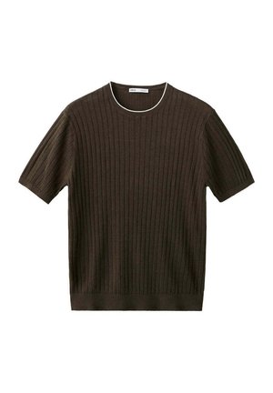 Mango, ADULT - T-shirt basique - dark brown