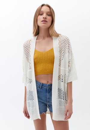 MIT HÄKEL OPTIK - Cardigans - ice milk