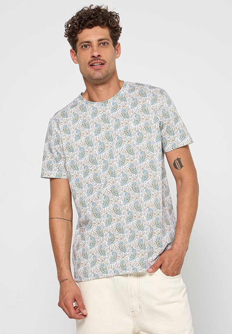 ETRO T-shirt print meerkleurig
