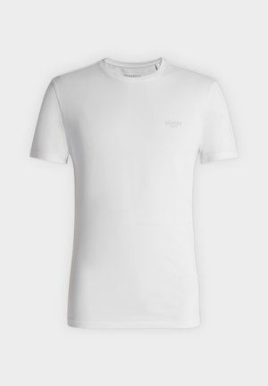 Guess, CN SS CORE EXTRA SLIM TEE - Lihtne T-särk - pure white