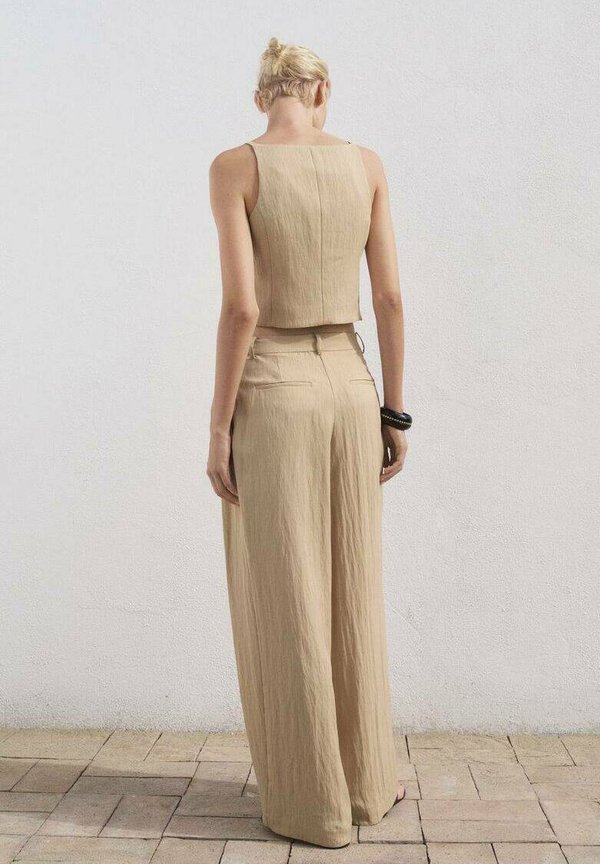 STRAIGHT - Trousers - beige4