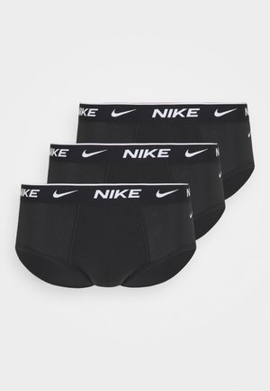 STRETCH BRIEF 3 PACK - Nohavičky/Slipy - black