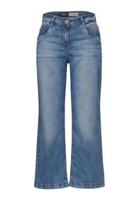 Cecil Flared-farkut - light-blue denim
