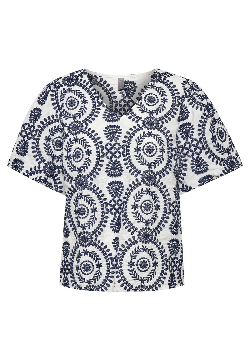 culture Blouse donkerblauw