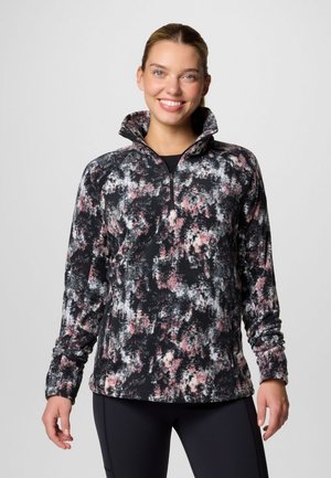 GLACIAL IV PRINT 1/2 ZIP - Sweat polaire - snowdrift timberwild