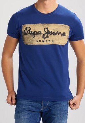 T-shirt print - blue