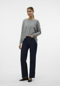 Vero Moda VMBREEZE - Pulover - medium grey melange