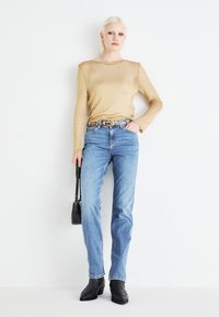 Pieces PCNADJA BELT  - Belt - black/gold-coloured