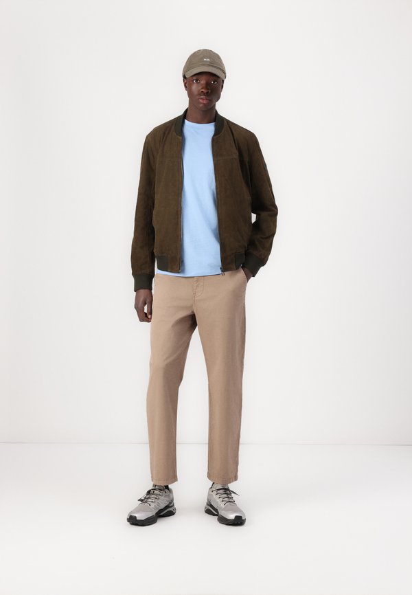 SLH LOOSE DONALD PANT - Chinos - greige4
