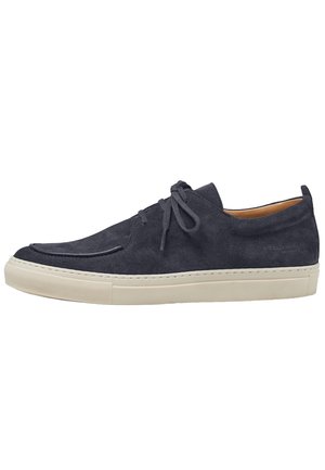 NICOSIA - Sportlicher Schnürer - navy suede