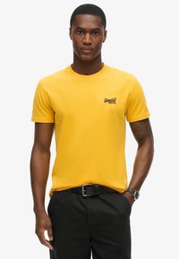 Superdry & Co VINTAGE LOGO  - Camiseta básica - utah gold