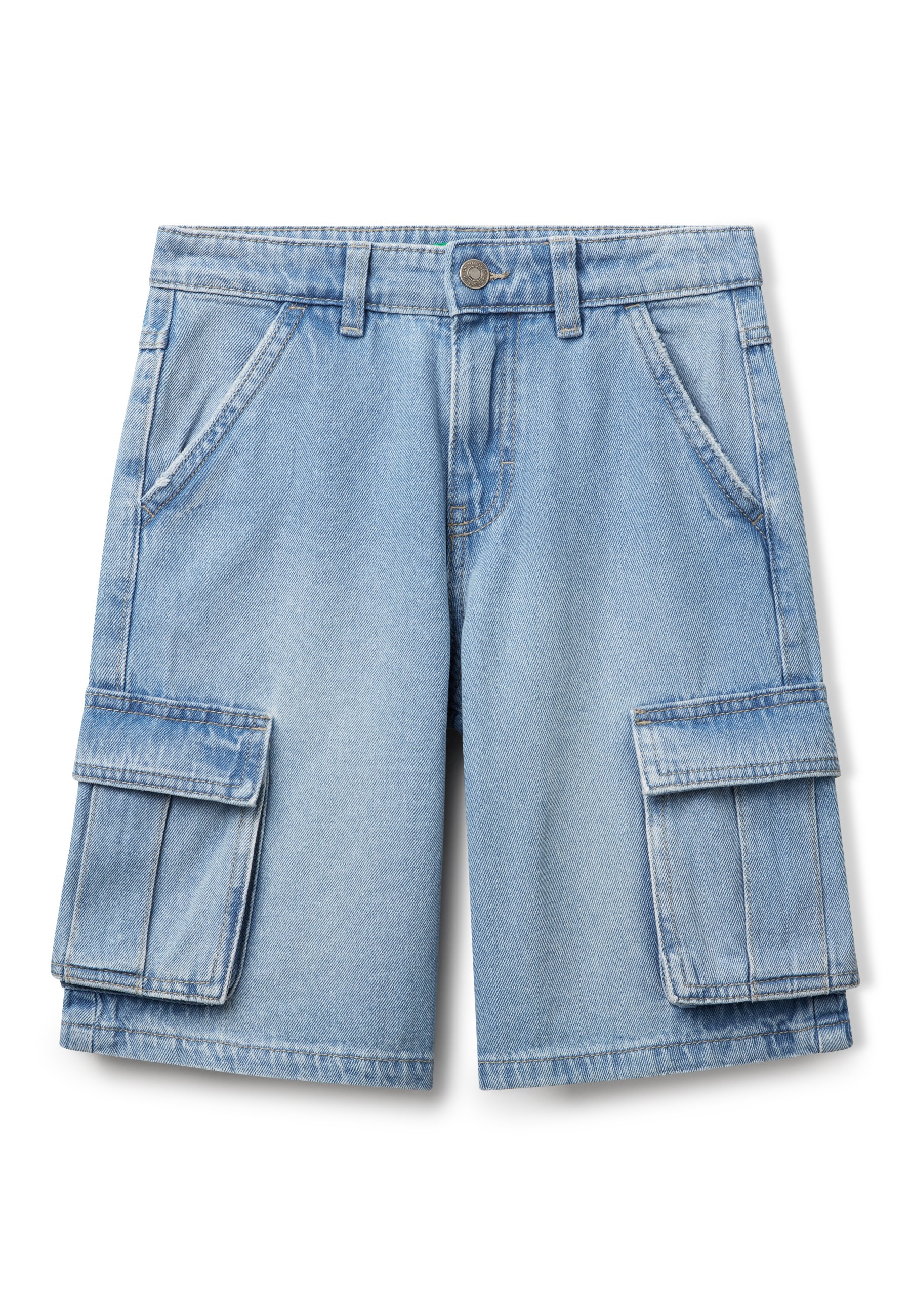 Felpa Bambina Pantaloncini United Colors Of Benetton Per Bambine