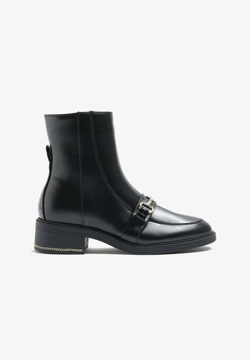 River Island Botines - black