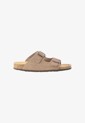 KESLEM, SANDALIAS KESLEM, HOMBRE - Sandalias planas - arena